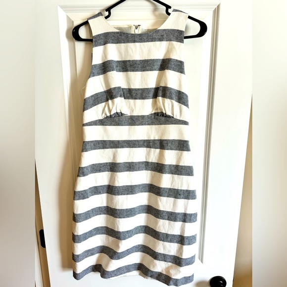 J. Crew Striped Dress | Size 4 | NWT - Picture 1 of 4